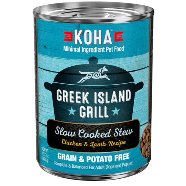 Koha Dog Can Slow Cooked Greek Island Grill Stew