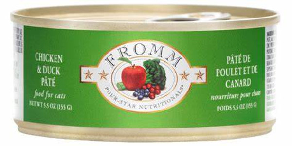 Fromm Cat Can 4-Star Pâté Chicken & Duck