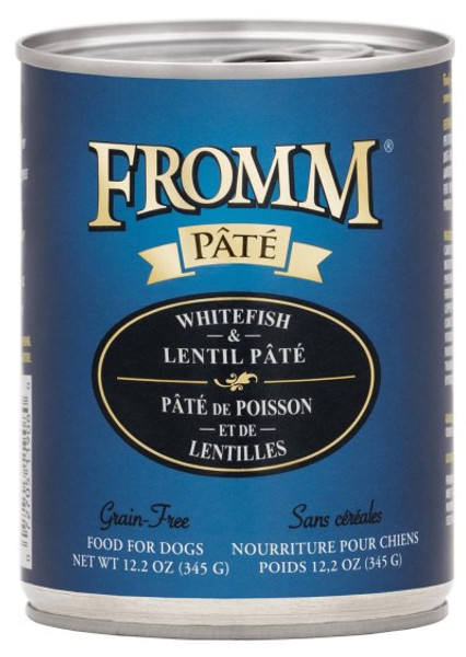 Fromm Dog Can Pâté Whitefish & Lentil