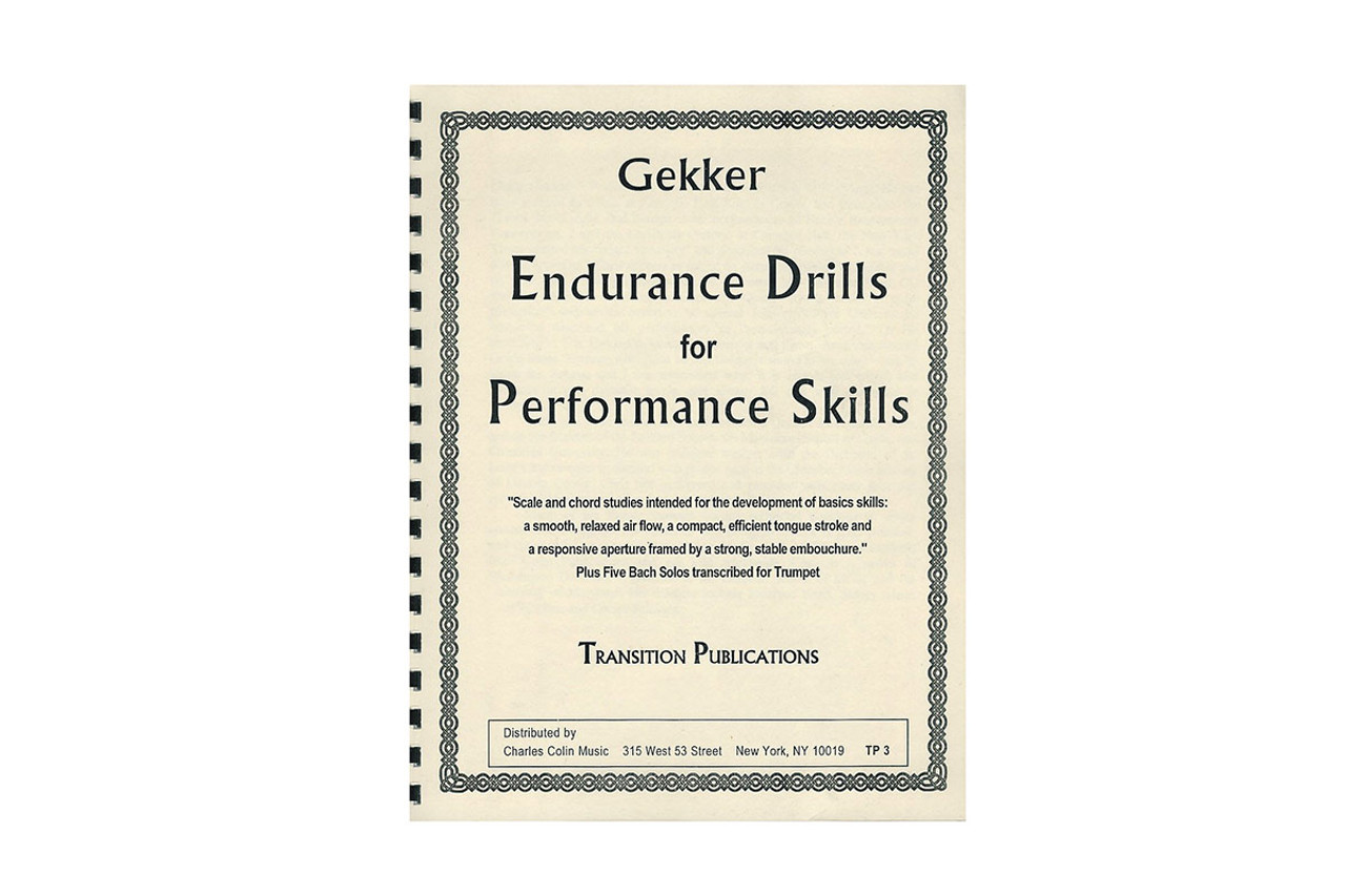 at føre burst jury Endurance Drills for Performance Skills - Gekker - Schmitt Music