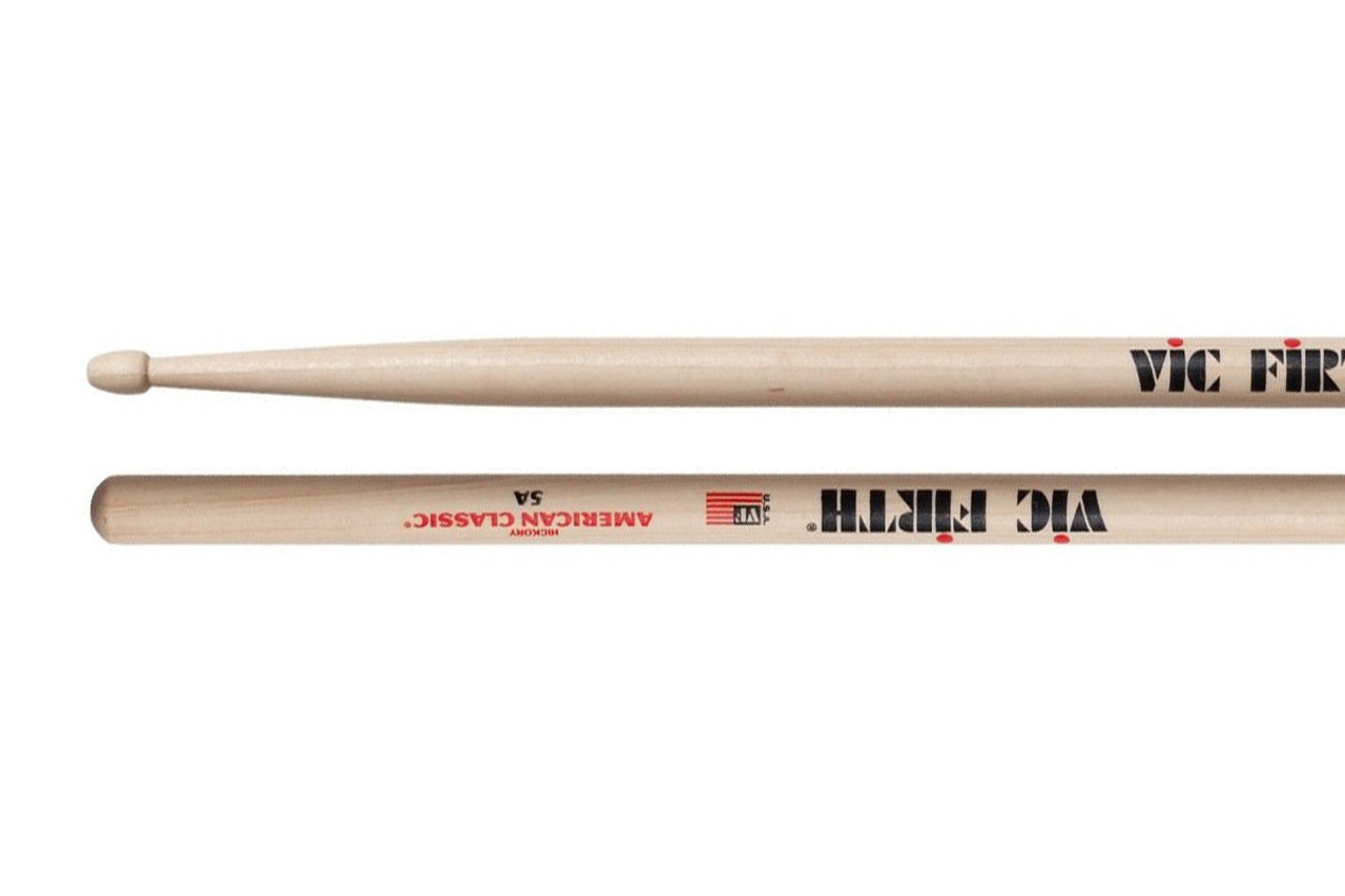 Vic Firth 5A American Classic Wood Tip Drumsticks - 4 For The Price of 3! 