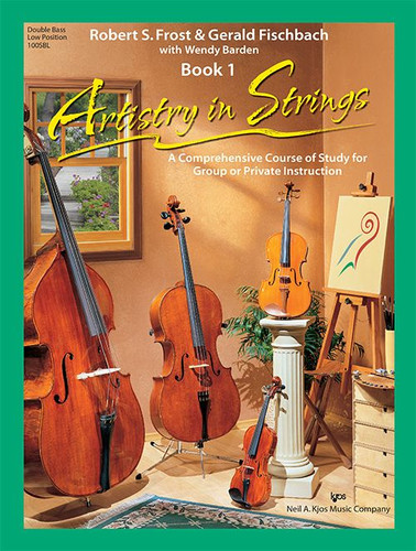 Artistry In Strings Book 1 Double Bass Low Position (Book Only) String Bass