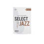 D'Addario Organic Select Jazz Alto Saxophone Reeds Unfiled Box of 10
