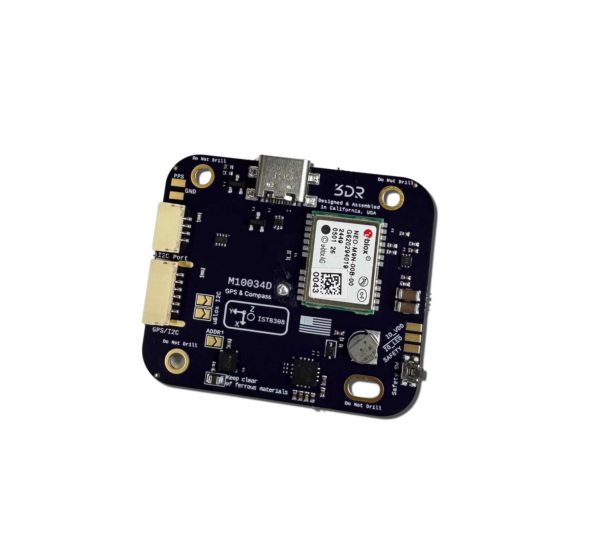 GPS u-Blox Neo-M9N - IST8308