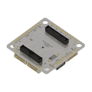 R0033 board angled view showing connectors and PCB layout