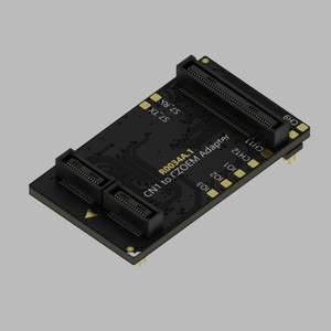 Control N1 (CN1) to Control Zero OEM Adapter (R0034) carrier board by 3DR – isometric view