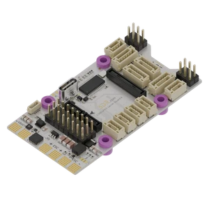 Carrier Board 4 for Control N1 (CN1) – WING (R0036) fixed-wing UAV carrier board with dual ESC support and power distribution isometric view