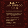 Italian Lambrusco Juice