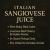 Italian Sangiovese Juice