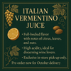 Italian Vermentino Juice