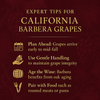 California Barbera Grapes
