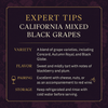 California Mixed Black Grapes