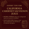 California Cabernet Sauvignon Juice
