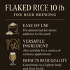 Flaked Rice 10 lb
