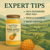 Brewer's Orchard Natural Pineapple Fruit Purée 44 lb
