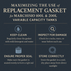 Replacement Gasket for 100L & 200L Variable Capacity Tanks