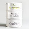 Vintner's Best Cranberry Fruit Wine Base 52-Gallon Drum