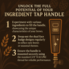 Ingredient Tap Handle With Dual Face Badge