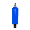 Blue Plastic Tap Handle w/ Ferrule & Finial