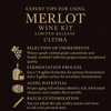 Merlot Wine Kit Limited Release, Ultima