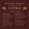 Zinfandel Wine Kit Limited Release, Ultima