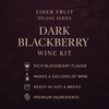 Dark Blackberry Wine Kit - Finer Fruit Deluxe Series