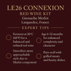 LE26 Connexion Red Wine Kit – Grenache Merlot – Languedoc, France