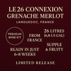LE26 Connexion Red Wine Kit – Grenache Merlot – Languedoc, France