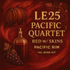 LE25 Pacific Quartet Red w/Skins Pacific Rim Wine Kit
