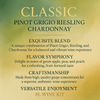 Classic Pinot Grigio Riesling Chardonnay 8L Limited Release Wine Kit Classic Pinot Grigio Riesling Chardonnay 8L Limited Release Wine Kit