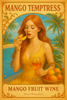 Mango Temptress Mango Wine Kit - Finer Fruit Deluxe Series Labels