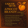 LIQUOR QUIK Apricot Brandy Essence – 20ml