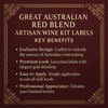Great Australian Red Blend Artisan Labels