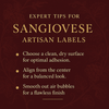 Sangiovese Artisan Labels