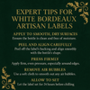 White Bordeaux Artisan Labels