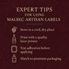 Malbec Artisan Labels