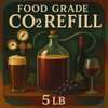 Food Grade CO2 Refill 5 Lb