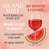 Island Mist Watermelon Wine Kit - Free Shipping