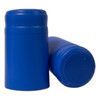 Matte Royal Blue PVC Shrink Capsules 8000 Count