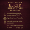 El Cid Ribera-Style Red Blend Forte Labels