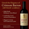 Crimson Barron Right Bank Bordeaux-Style Artisan Labels