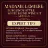 Madame Lemiere Burgundy-Style White Blend Wine Kit, Artisan