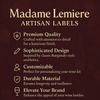 Madame Lemiere Burgundy-Style White Blend Artisan Labels