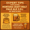 Montana Craft Malt Pale Ale 2.5L 1 lb