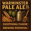 Warminster Pale Ale 3L Malt 1 lb