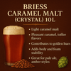 Briess Caramel 10L Malt 1 oz