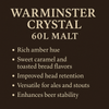 Warminster Crystal 60L Malt 1 oz