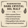 Warminster Dark Crystal 80L Malt 1 oz