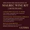 Malbec Wine Kit Limited Release, Ultima