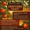 Apex Cultures™ Crisp Cider Yeast 500g 